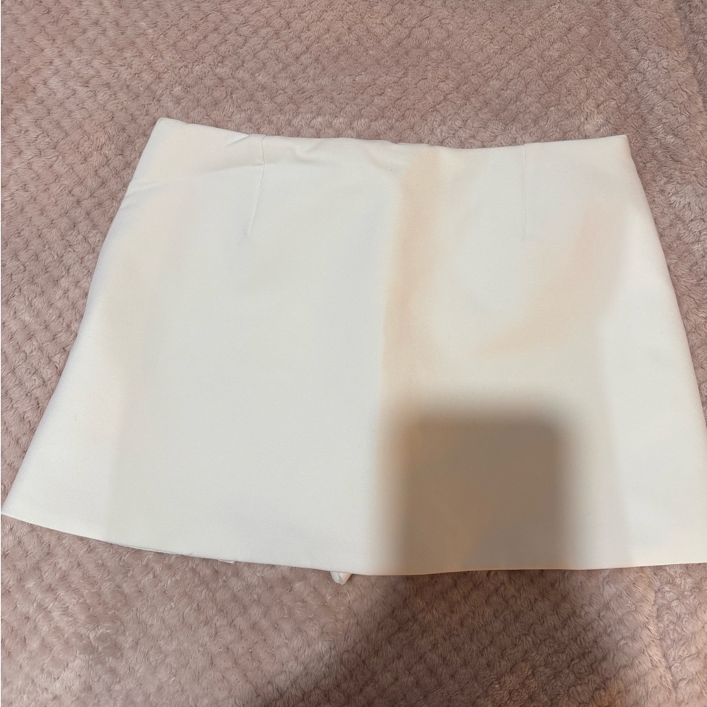 Zara White Skirt